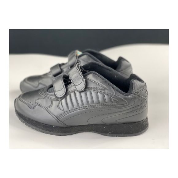 Penman’s Odyssey Black Sneakers Strap Closure Sz 7W Grannycore Deadstock NWT - Picture 6 of 8